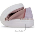 thumbnail image 4 of Hey Dude Mocassins à Lacets pour Femmes Wendy - Chambray Rose - 6, 4 of 6