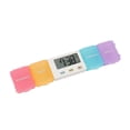 thumbnail image 2 of <p>Portable Tablet Box, Electronic Medicine Box Detachable Clear Marking Alarm Reminder  Plastic Washable With Timer For Elderly For Home</p>, 2 of 7
