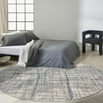 thumbnail image 3 of Calvin Klein CK950 Rush Area Rug, 8' x Round, Ivory Blue, Round, 3 of 9