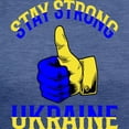 thumbnail image 3 of CafePress - Stay Strong Ukraine Support Ukraine T Shirt - Womens Tri-blend T-Shirt, 3 of 4