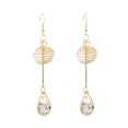 thumbnail image 2 of Pendientes colgantes Yuyangstore vintage de diamantes de imitación de cristal para novias o bodas, 2 of 6