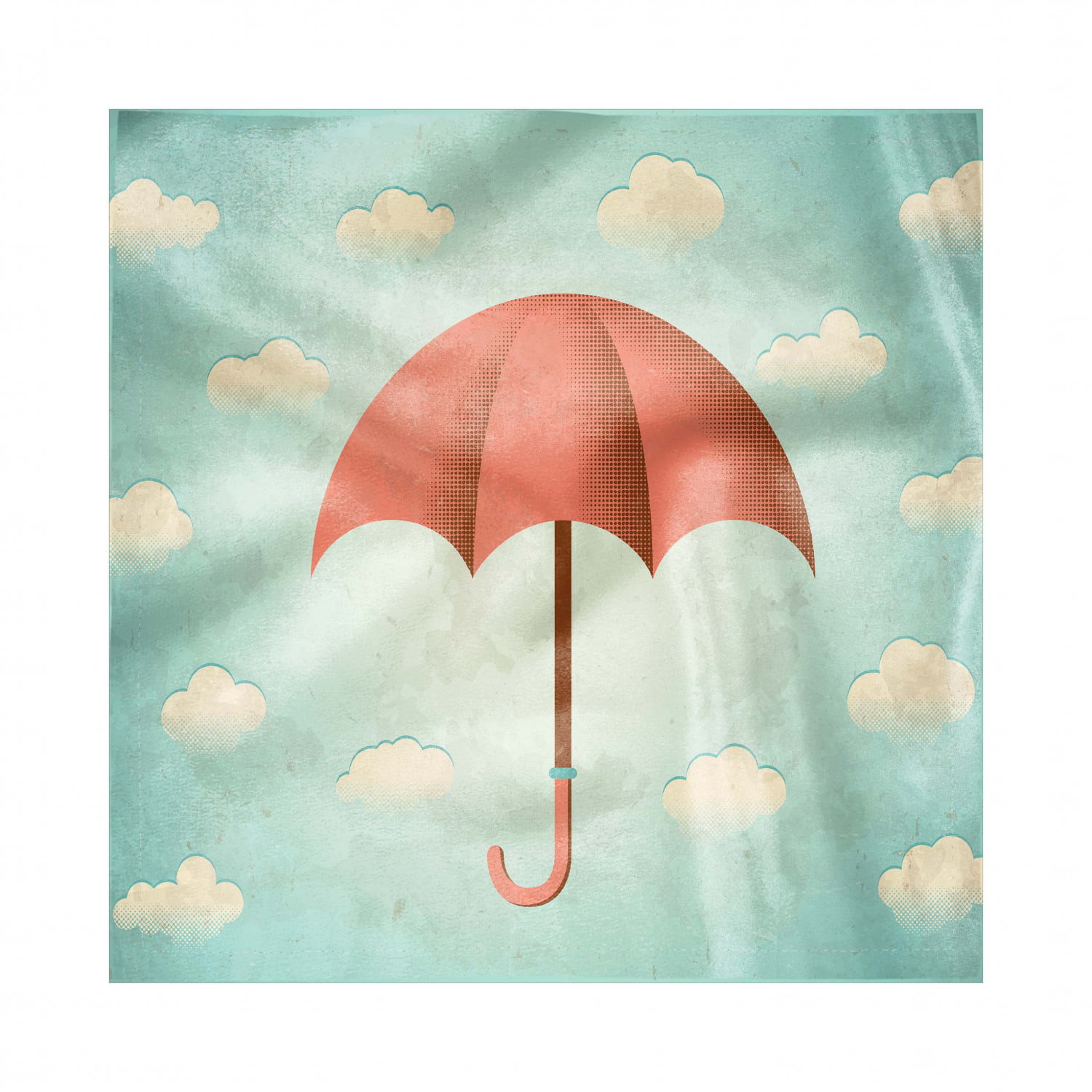 Umbrella Rain Rainy Day 8.5" x 11" Custom Stencil FREE SHIP 