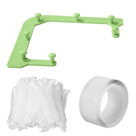 

Jocestyle Hanging Net Filter Multi-Purpose Triangle Drainage Rack Kitchen Tool (E)