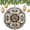 Pattern-4, variant on Ornament Botanical Leaves Floral Decorative 3" Ceramic Christmas Ornament Bohemian Vintage Retro Floral Mandala Christmas Xmas Tree Ornament Decoration Hanging Pendant Decor Ornament Xmas Present