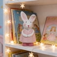 thumbnail image 1 of Aufmer Cute Mini Resin Bunny Figurine Easter Rabbit Statue Decorative Ornament For Tabletop Shelf Mantel Home Centerpiece Spring Holiday Party Favors Resin, Pink, 1 of 6