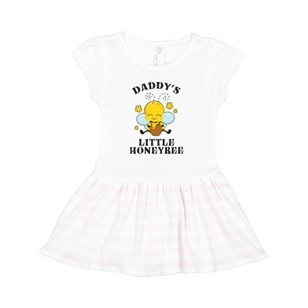 

Inktastic Cute Bee Daddy s Little Honeybee with Stars Gift Toddler Girl Dress
