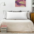thumbnail image 2 of PiccoCasa 100% Cotton Body Pillowcase 1Pcs Soft with Envelope White 20"x48", 2 of 7