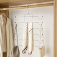 thumbnail image 6 of Mainstays 4-Tier Tank Top and Bra Hanger Organizer, Silver, 6 of 13