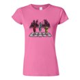 thumbnail image 1 of Junior Machine Road Robot Abbey Road Salih Gonenli Artworks Funny Parody DT T-Shirt Tee, 1 of 2