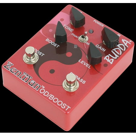 Budda Boutique Effects Pedals Zenman Overdrive/Boost Guitar (Best Boutique Overdrive Pedal)