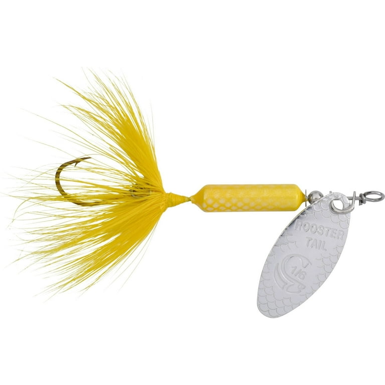Yakima Bait Original Rooster Tail, Inline Spinnerbait Fishing Lure, 1/6 oz