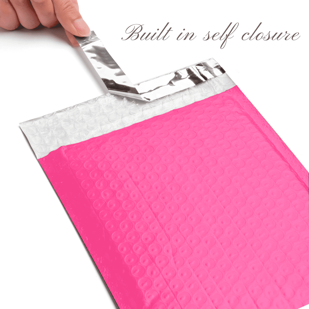 Alternium Bubble Mailer 6"x9" Pink 25 Pack