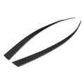 thumbnail image 1 of Rear Lamp Eyebrow Cover,2Pcs Rear Light Eyebrow Carbon Fiber Eyebrow Trim Car Exterior Trim Dependable Performance, 1 of 14