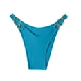 thumbnail image 4 of FcBaudy Women Solid Color Fashionable Triangular Swimming Trunks Women swimming skirt, 4 of 8