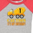thumbnail image 4 of Inktastic 1st Birthday Construction Truck Cement Mixer Boys or Girls Baby Bodysuit, 4 of 5
