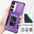 thumbnail image 2 of Funda para GANGXUN Samsung Galaxy S24 Plus - Soporte metálico, Función magnética, Morado, 2 of 5
