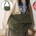 thumbnail image 4 of Bolso de mensajero de mujer Bolso de hombro de lona Bolso de mano Satchel Casual Tamaño grande de Hugo Bolso de las mujeres, 4 of 10