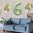 thumbnail image 4 of Neoyler 1st Birthday Balloons Set Aluminum Foil Decoration for Party Large Number Foil Balloons Safe and Eco Friendly Helium Fillable Suit for Anniversaries and Celebrations, 4 of 7