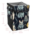 thumbnail image 5 of Animal Mini Trash Can Car Trash Can Trash Can for Car: Foldable, with Lid, Leak-Proof, Hanging Storage Bag, 5 of 6