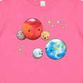thumbnail image 4 of Inktastic Planetary Playdate Cute Earth, Mars, and Moons Boys or Girls Baby T-Shirt, 4 of 5