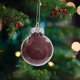 thumbnail image 5 of Bolas de adornos navideños inquebrantables | Esferas transparentes de plástico rellenables | Decoración navideña ligera de 6 cm de diámetro | Rojo Rosa Porrete Verde Blanco Variado | Mochila duradera, 5 of 6