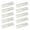 White, variant on 10 Pieces Vehicle Body Car Safety Reflective Tape Decal Waterproof Reflector Sign Suitable for Trailers Motorcycles