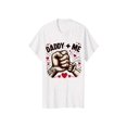 thumbnail image 1 of 2pcs New Summer Girl Daddy Plus Me Fist Bump Hearts Design Short Sleeved 100% Cotton T-Shirt and Shorts 2pcs Set Perfect for outdoor, Perfect for outdoor, 1 of 6