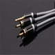 thumbnail image 2 of 3.5mm A 2 RCA Cable Dd Adaptador Estéreo Splitter Conexiones de sonido Teléfono 2 metros, 2 of 7