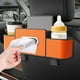 thumbnail image 2 of Bolsa multifuncional para guardar objetos en el respaldo del asiento del coche Organizador para los asientos traseros del coche con soporte para pañuelos y ganchos Bolsa universal para colgar e..., 2 of 7
