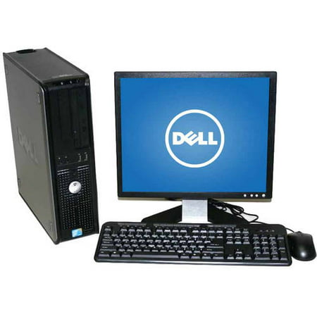 Refurbished Dell 780 SFF Desktop PC with Intel Core 2 Duo E8400 Processor, 8GB Memory, 17
