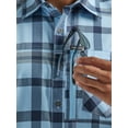 thumbnail image 5 of Wrangler Men’s Outdoor Short Sleeve Zip Pocket Shirt with UPF 40, Sizes S-5XL, 5 of 5