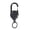 B, variant on Outdoor Camping Hiking Retractable Wire Rope Keychain with Heavy Duty Badge Holder for Secure Everyday Carry