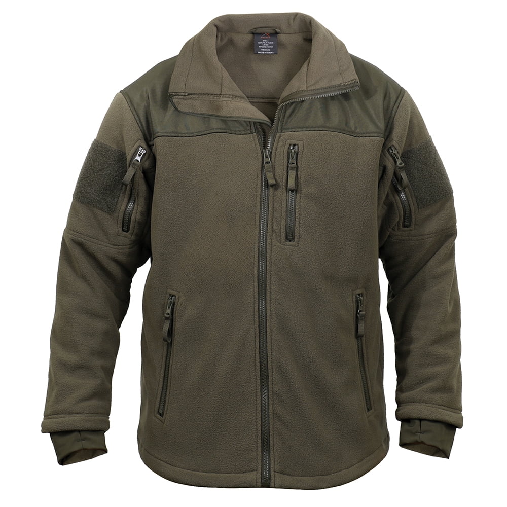 Rothco - Rothco Spec Ops Tactical Fleece Jacket 96675 - 2XL - Walmart ...