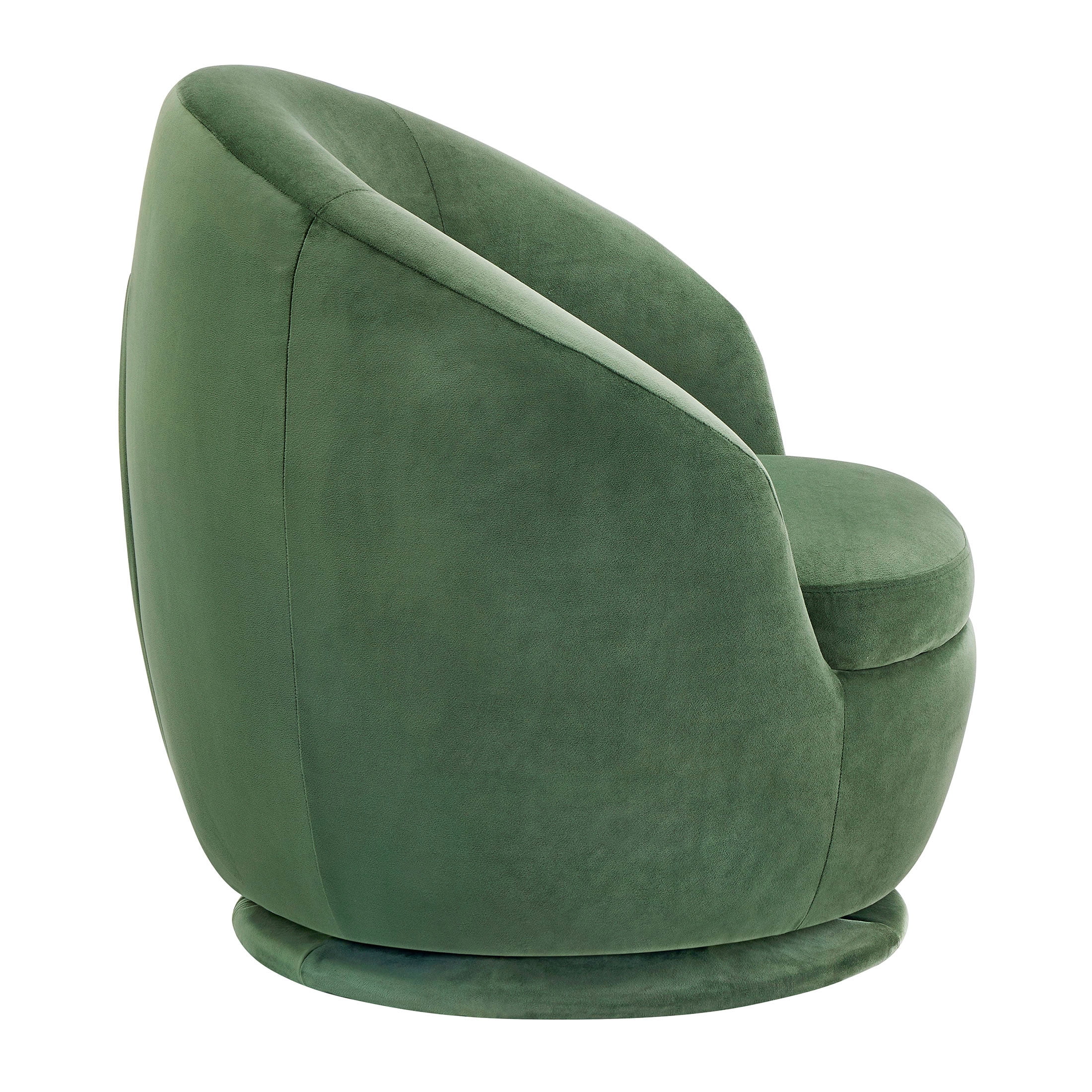 Better Homes & Gardens Mira Kids Swivel Chair, Olive Velvet
