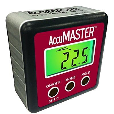 Calculated Industries 7434 AccuMASTER 2-in 1 Magnetic Digital Level and Angle Finder / Inclinometer / Bevel Gauge, Latest MEMs Technology, Certified IP54 Dust and Water Resistant