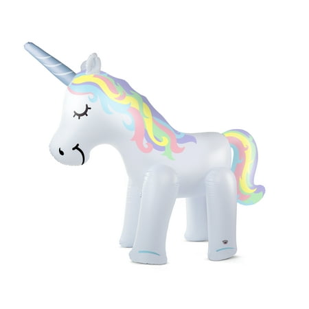 UPC: 0817742025600 | BigMouth Inc. Giant Inflatable Magical Unicorn Yard Sprinkler  Over 6 Feet Tall  Fun Summer Yard Toy