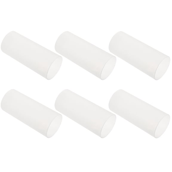 HOMOBABE 6Pcs Candles Drip Protectors Cylindrical for Home Decoration and Light Control