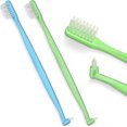 thumbnail image 1 of Lessic Tufted Toothbrush Braces Toothbrush Double Head V-trimmed Bristle Toothbrush Soft Trimmed Toothbrush Single Tufted Toothbrush For Braces Detail, 1 of 5