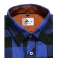 thumbnail image 5 of SPEEDRUN Men's Flannel Shirts Cotton Long Sleeve Shirt Casual Button Down Shirts with 2 Pockets, 5 of 8