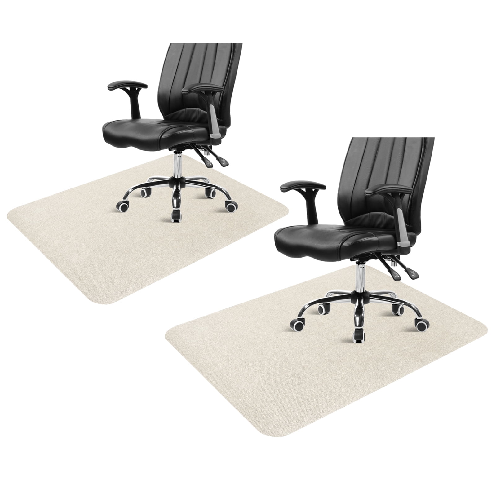 2 Pcs Office Chair Mat for Carpet 36" x 48" Desk Chair Mat NonSlip