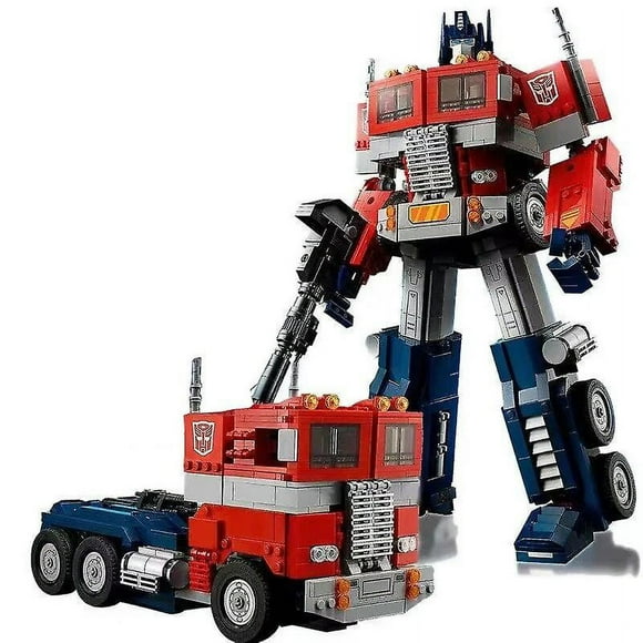 1508pcs Robot Car Toys Optimus Prime Building Blocks 10302 Truck Transformationed Autobot Deformation Movies Gift For Children