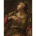 thumbnail image 2 of Marco Liberi 12x14 Gold Ornate Wood Frame and Double Matted Museum Art Print Titled - Martyr Saint, 2 of 4