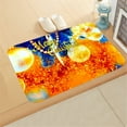 thumbnail image 1 of Estera de la puerta del hogar de dibujos animados de Navidad Estera absorbente Sala de estar Cocina Estera del piso 40x60CM Wmkox8yii HFSH5725, 1 of 1