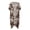 Brown Cow, variant on Xoenoiee Blue Rose Flower Print Women's Swimwear Cover Ups, Loose Kimono Coverups Half Sleeve Bikini Cover Up Casual Beach Cover Ups for Summer Beach