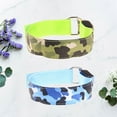 thumbnail image 2 of CIMAXIC Bracelet Lumineux Camouflage Extérieur 2 Pcs pour Activités de Nuit Course Randonnée (Style Éclairage Bleu, Vert), 12.6"X1.57"X0.2 Pouces, 2 of 5