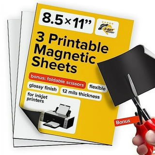 Promag Magnetic Photo Paper 8.5X11 5/Pkg