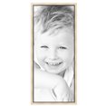 thumbnail image 2 of ArtToFrames 21" x 49" Silver with Black Lip Picture Frame, 21x49 inch Multi Wood Poster Frame (WOM-5193),  Pack, 2 of 7