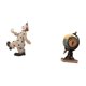 thumbnail image 5 of Figura de con globo terráqueo, estatua moderna, escultura, adorno de escritorio, centro de mesa, pieza de arte, reloj coleccionable para oficin, 5 of 8