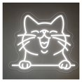 thumbnail image 1 of Letrero De Neón LED Con Forma Gato, Ideal Para Decorar La Pared Tu Habitación, El Hogar, Tiendas Mascotas, Salas Juegos, Bares 45cm, 1 of 3