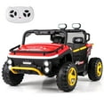 thumbnail image 1 of Costway 24V Ride on Toy for Big Kids 2 Seater Ride on UTV Truck Car with Remote Control Red, 1 of 10